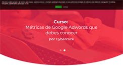 Desktop Screenshot of cyberclick.es